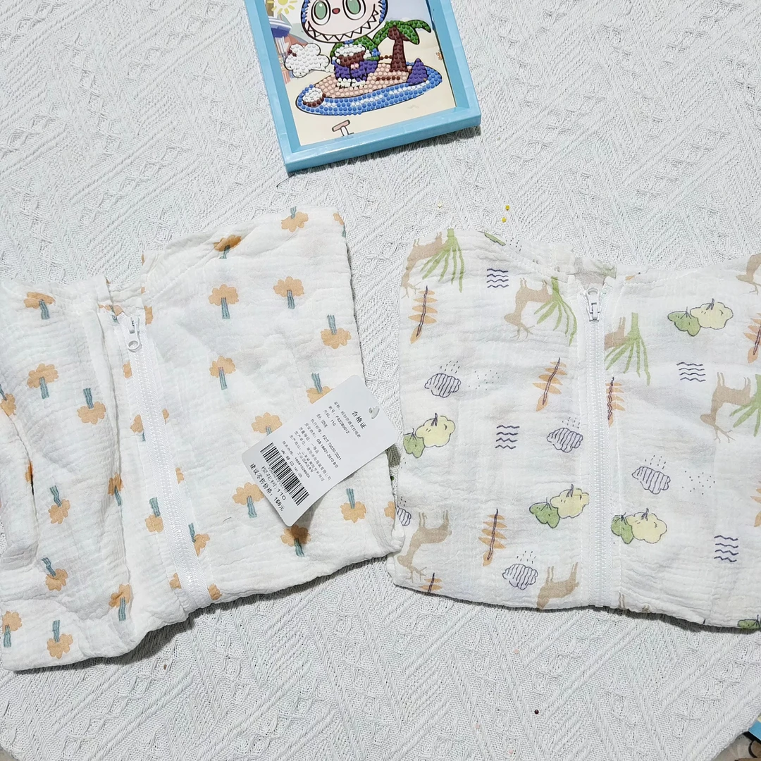 纱布棉防晒衣婴儿宝宝防蚊衣泡泡棉童装薄款