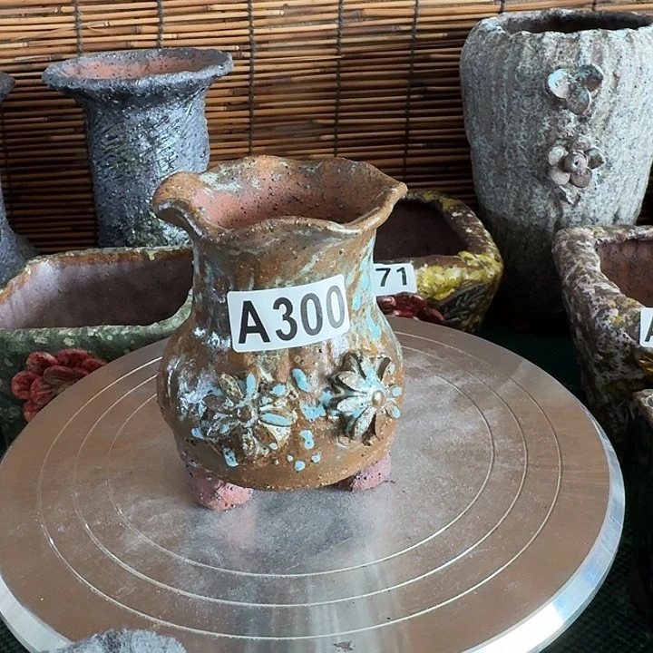 内口5高11粗陶手工制作