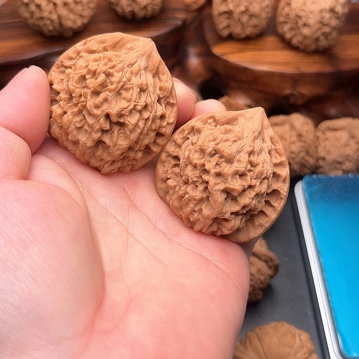 桃核把件核桃官帽43+