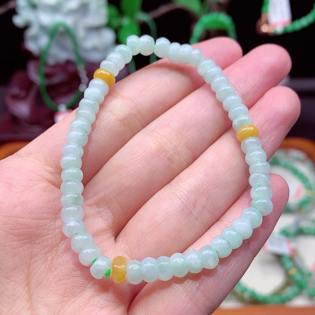 未镶嵌手链翡翠翡翠