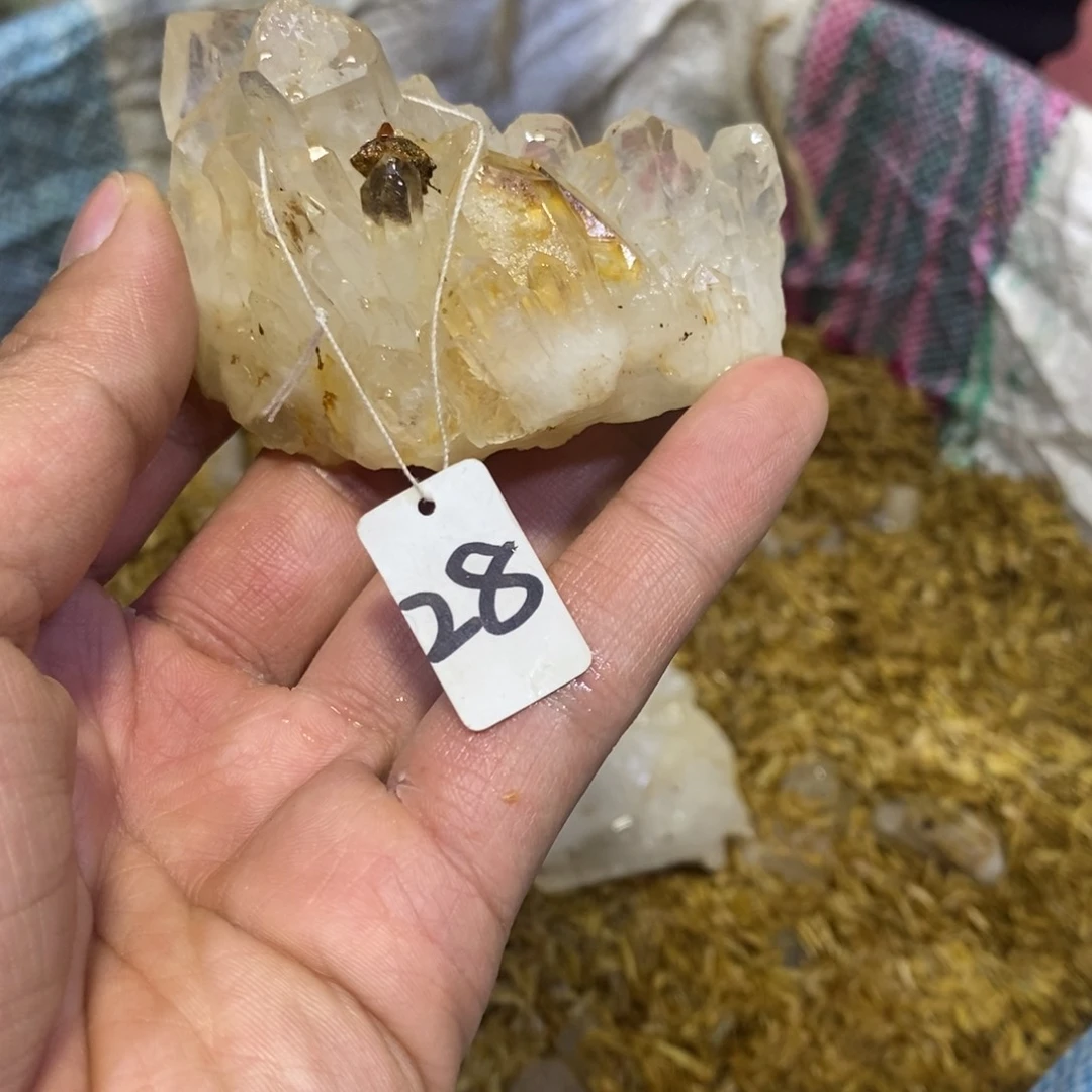 水晶水晶原石摆件未镶嵌