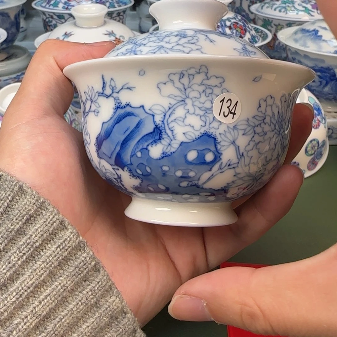 彦祖纯手工手绘茶具134