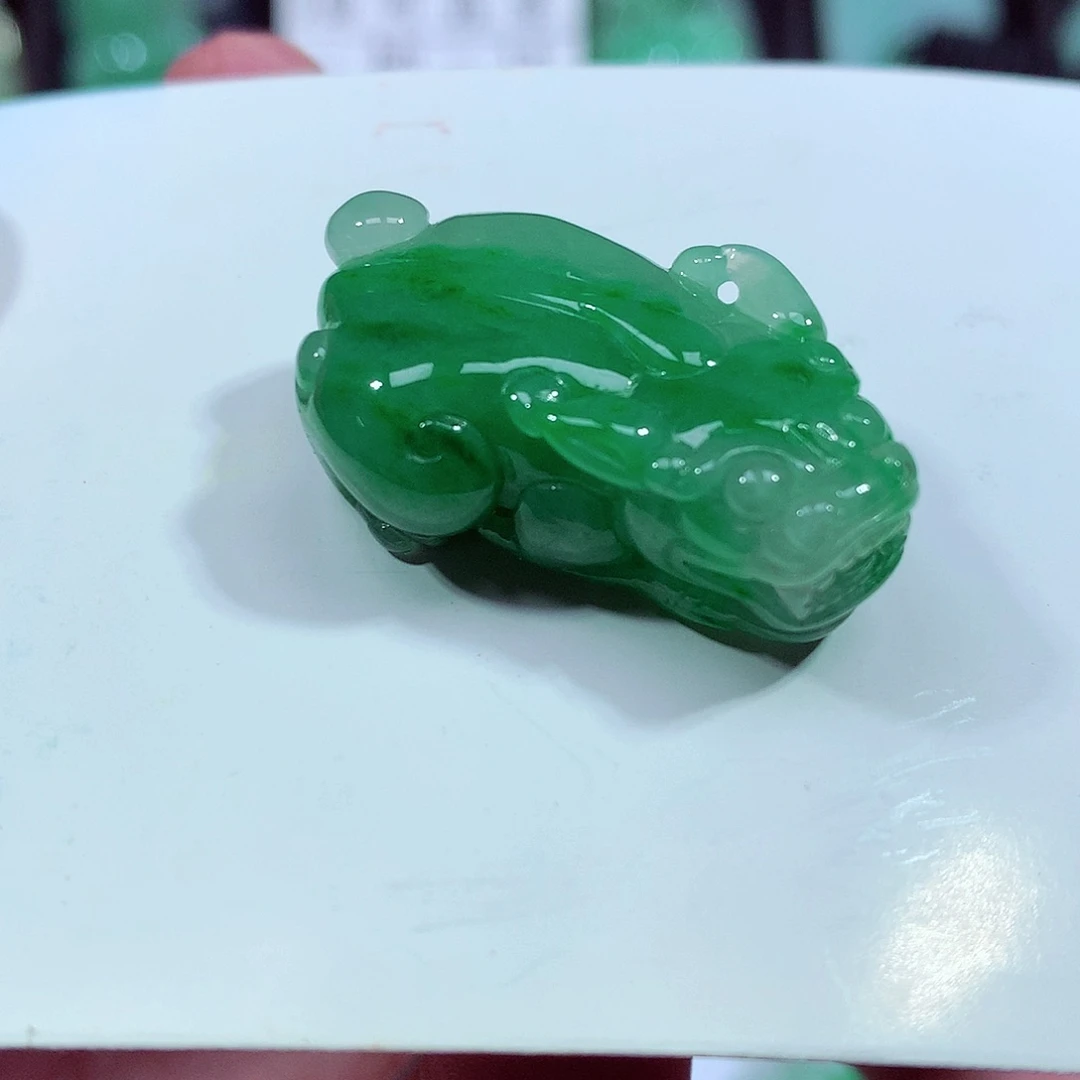 翡翠未镶嵌吊坠(不含链)缅甸翡翠