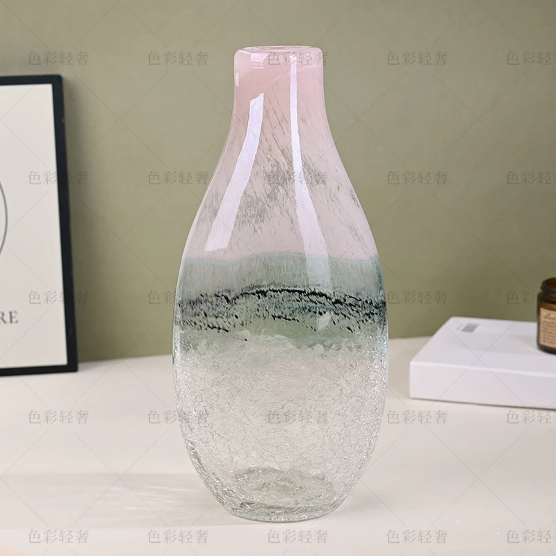 L450 现代化高颜值创意花瓶水墨居家装饰摆件插花器