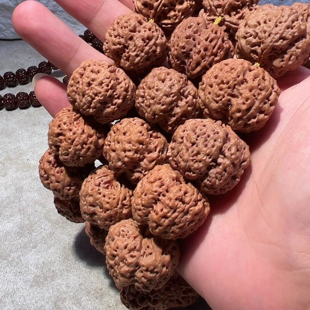 金刚菩提手串23尺寸左右粗肉蜂窝福利