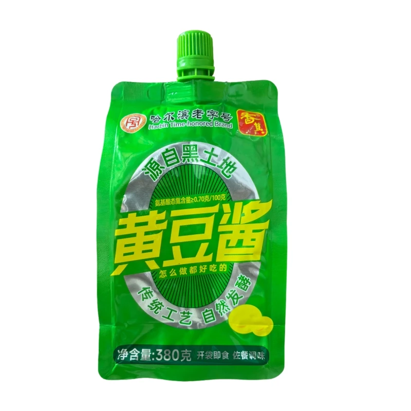 【香其】哈尔滨·香其黄豆酱380g*6袋·炒炖烹饪东北黄豆酱