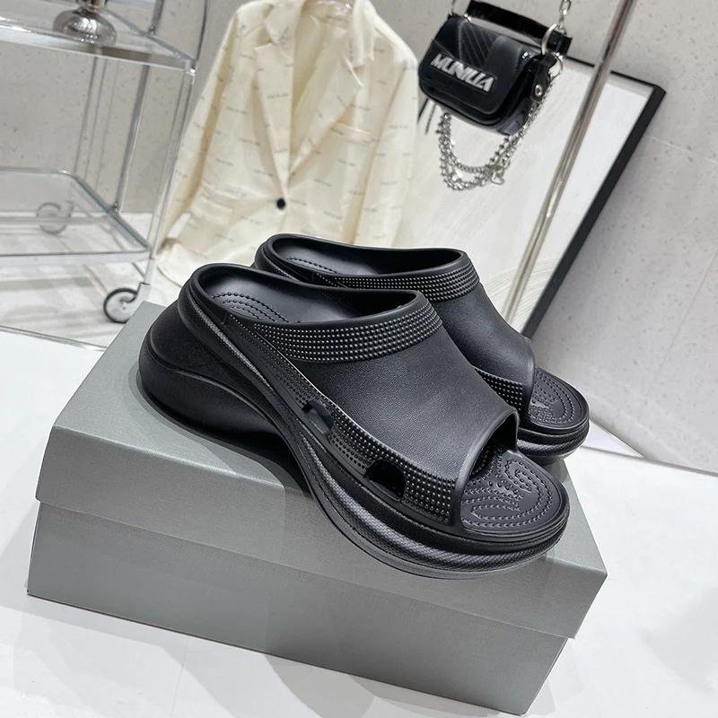 【小帅精品】拖鞋清仓6cm跟高