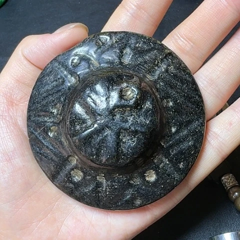 紫金钵盂菩提吊坠