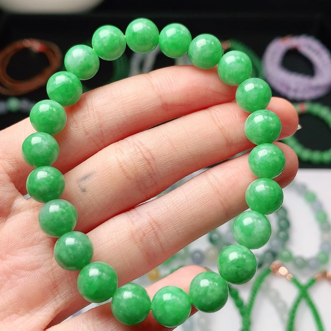 未镶嵌手链翡翠翡翠