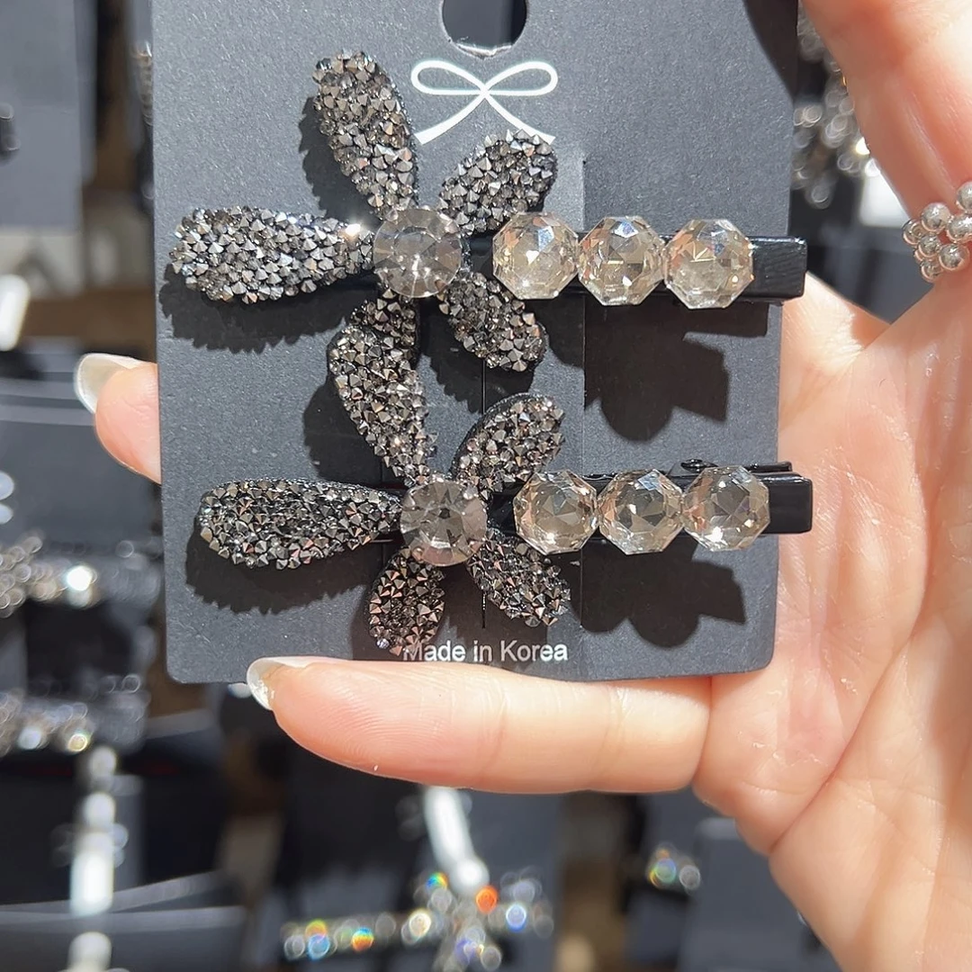 皮质铁合金砂糖小花鸭夹