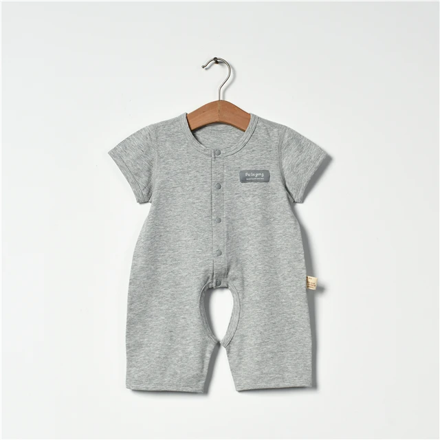 朴素耕婴幼儿开裆连体衣MMH02