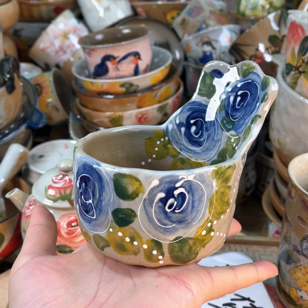 景德镇手工手绘杯