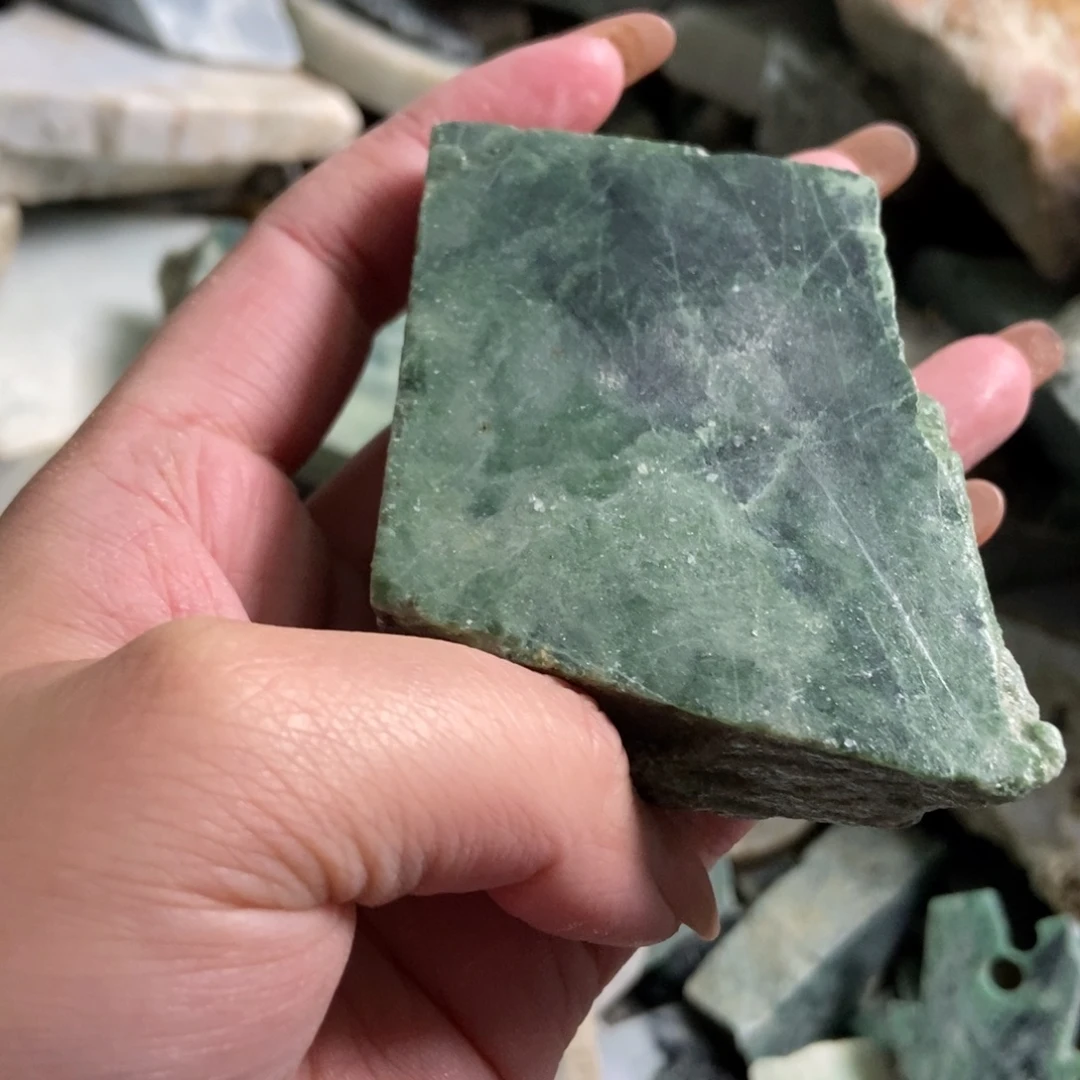 翡翠未镶嵌挂件天然翡翠