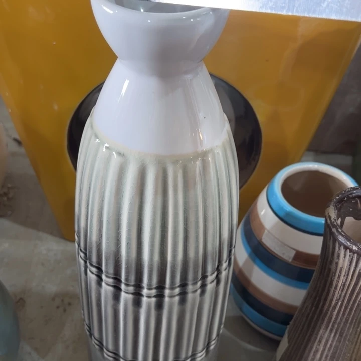 瓷花瓶摆件外贸出口（微瑕）