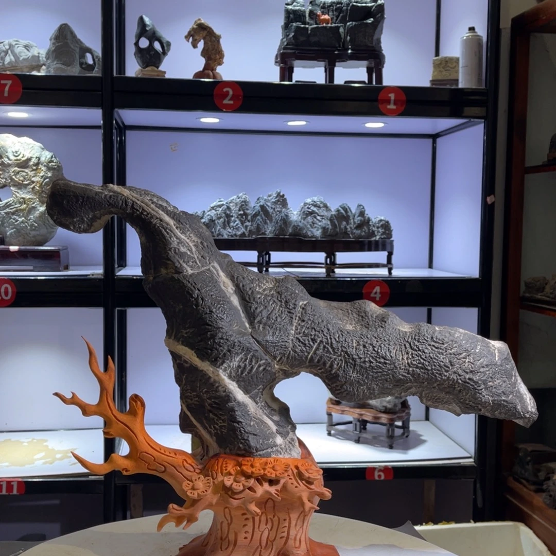 石***藏石材灵璧奇石文化