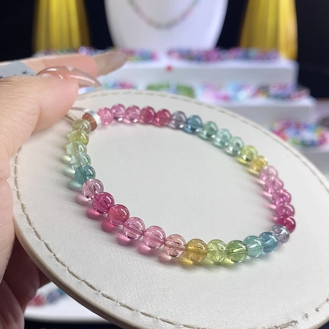 未镶嵌手链碧玺人鱼