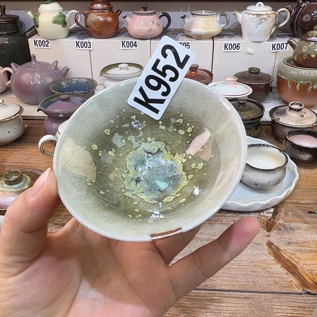 白泥茶杯铁*陶瓷艺术