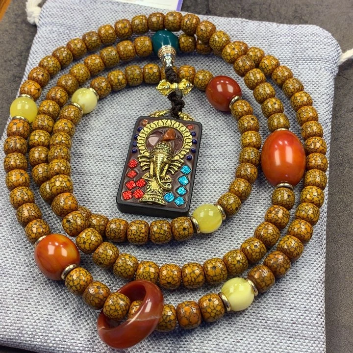 星月菩提吊坠脖挂