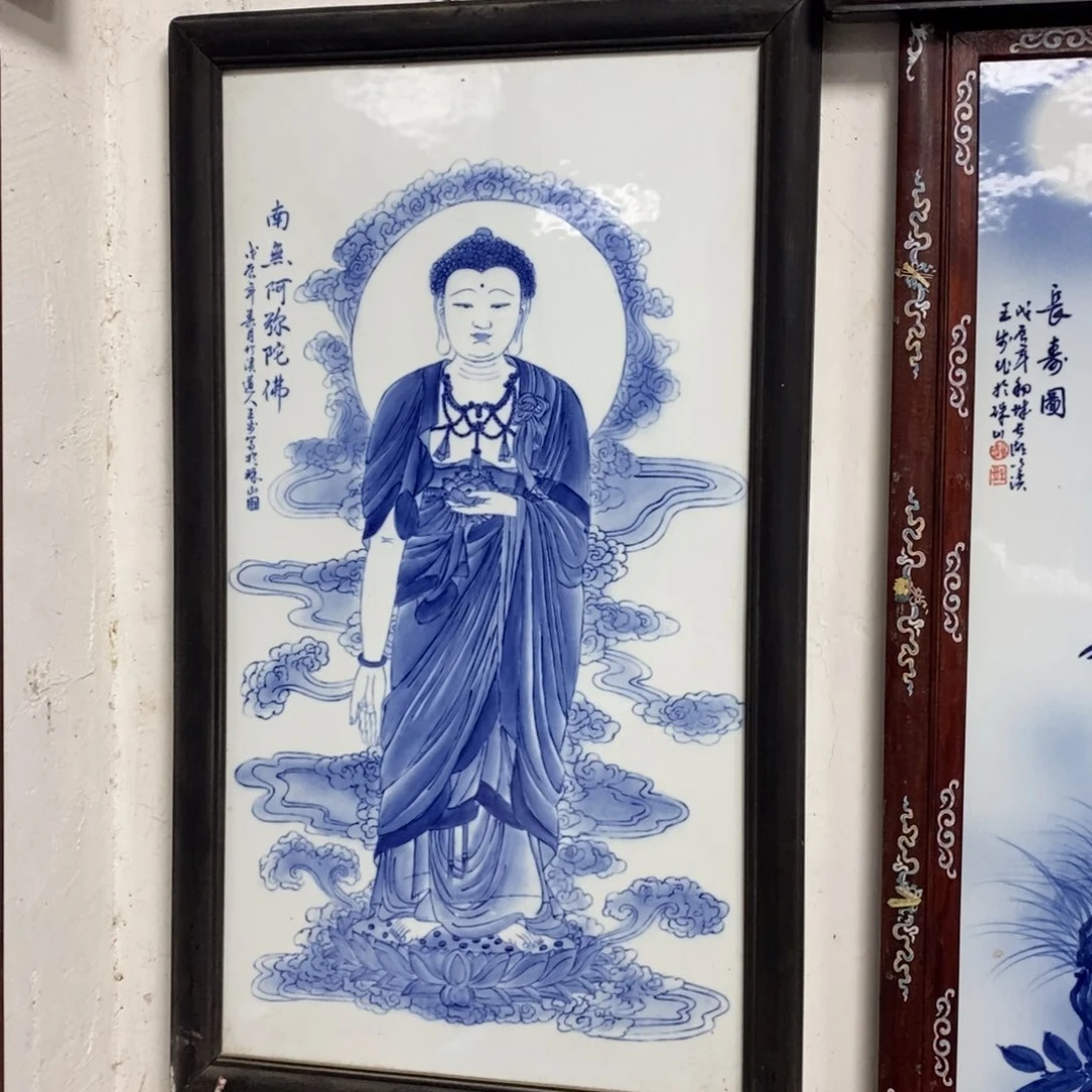 瓷90*52 景德镇瓷板画柴窑烧制