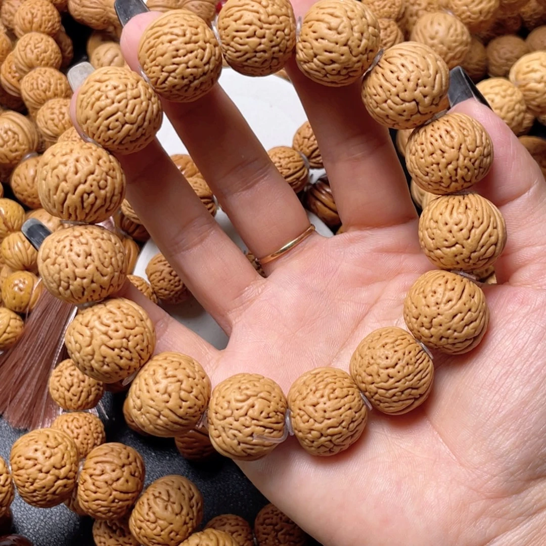 晓***哥桃核手串白月光手串