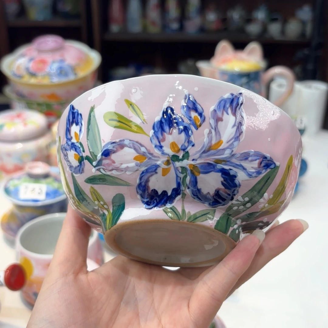 景德镇手绘高温釉下彩陶瓷茶具