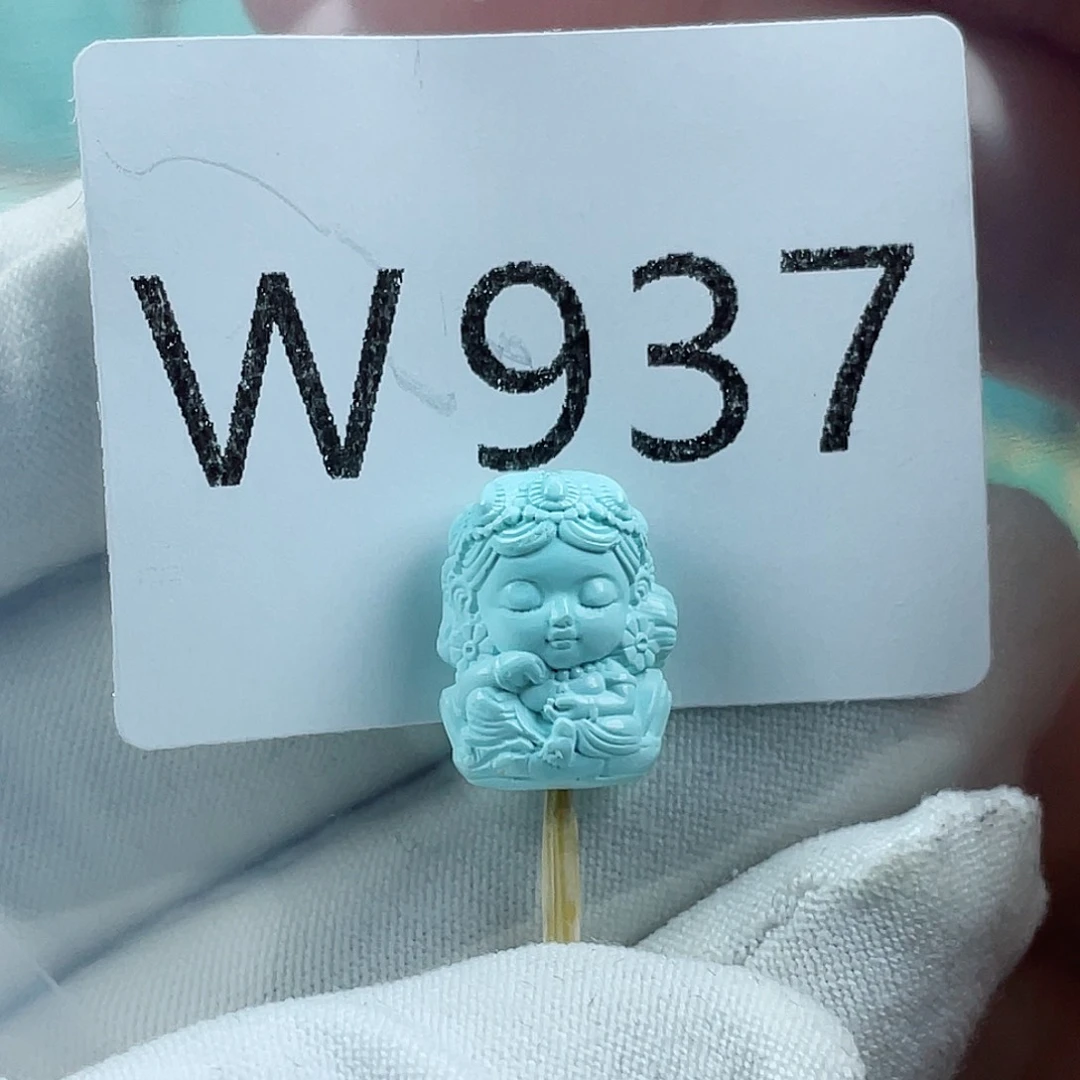 未镶嵌绿松石珠宝奇石香*