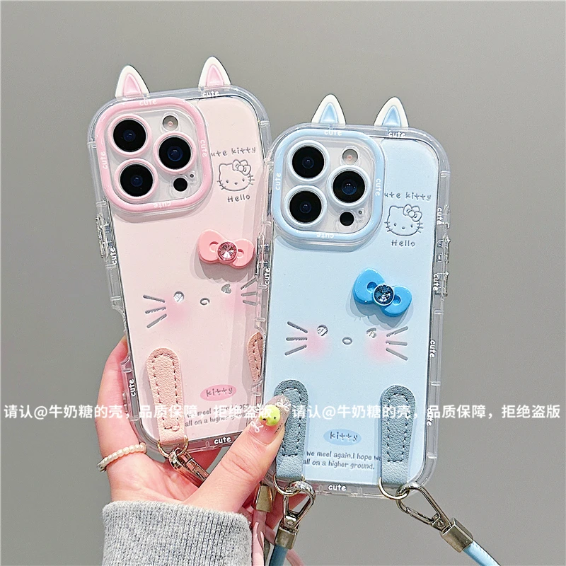 羽纱奶油壳适用苹果17/iPhone/华为荣耀/OPPO/VIVO/小米/手机壳潮