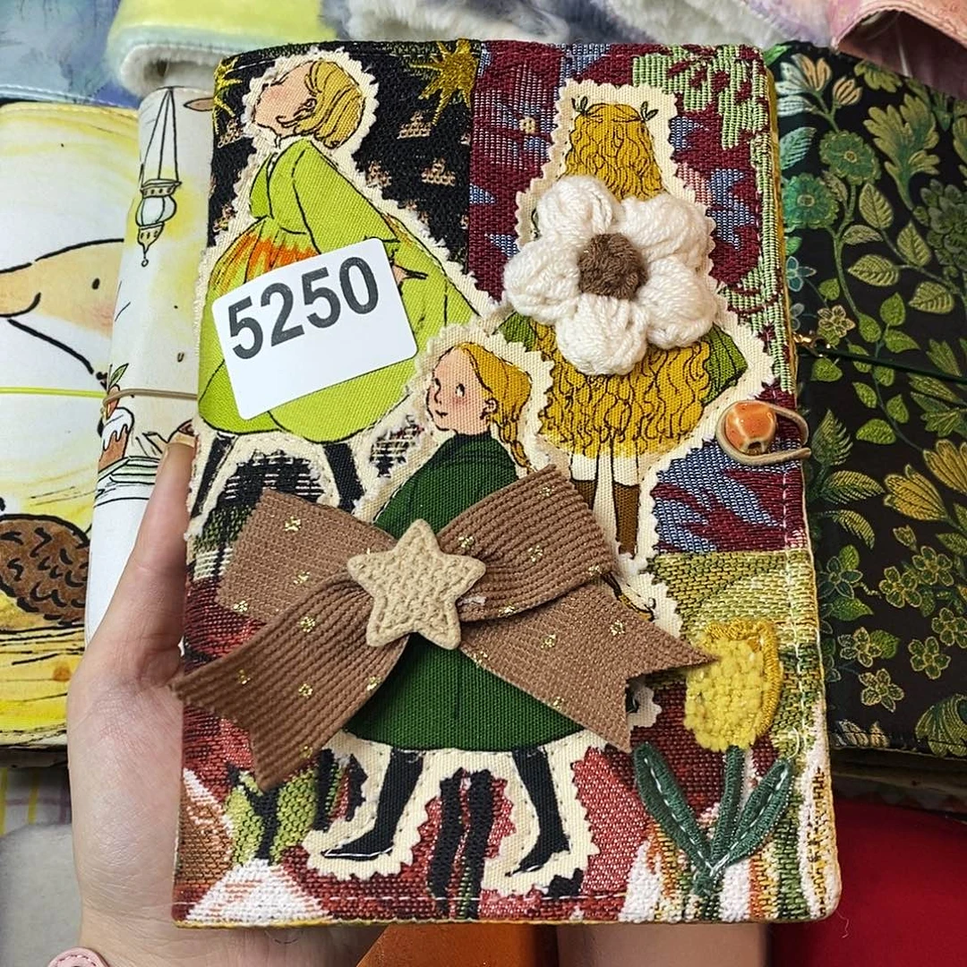 织绣A6活页不加纸5250