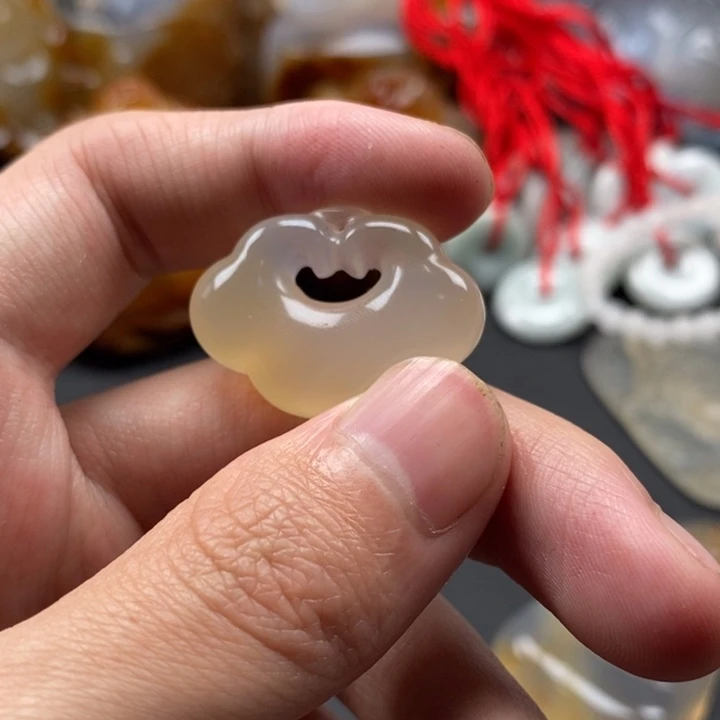 玛瑙/玉髓合金颈饰玛瑙