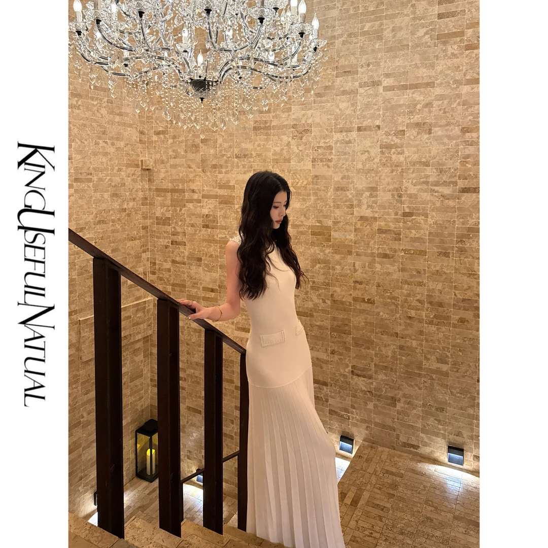 KUN 都柏林  重工 小香风外套连衣裙时尚套装女气质2025春季新品