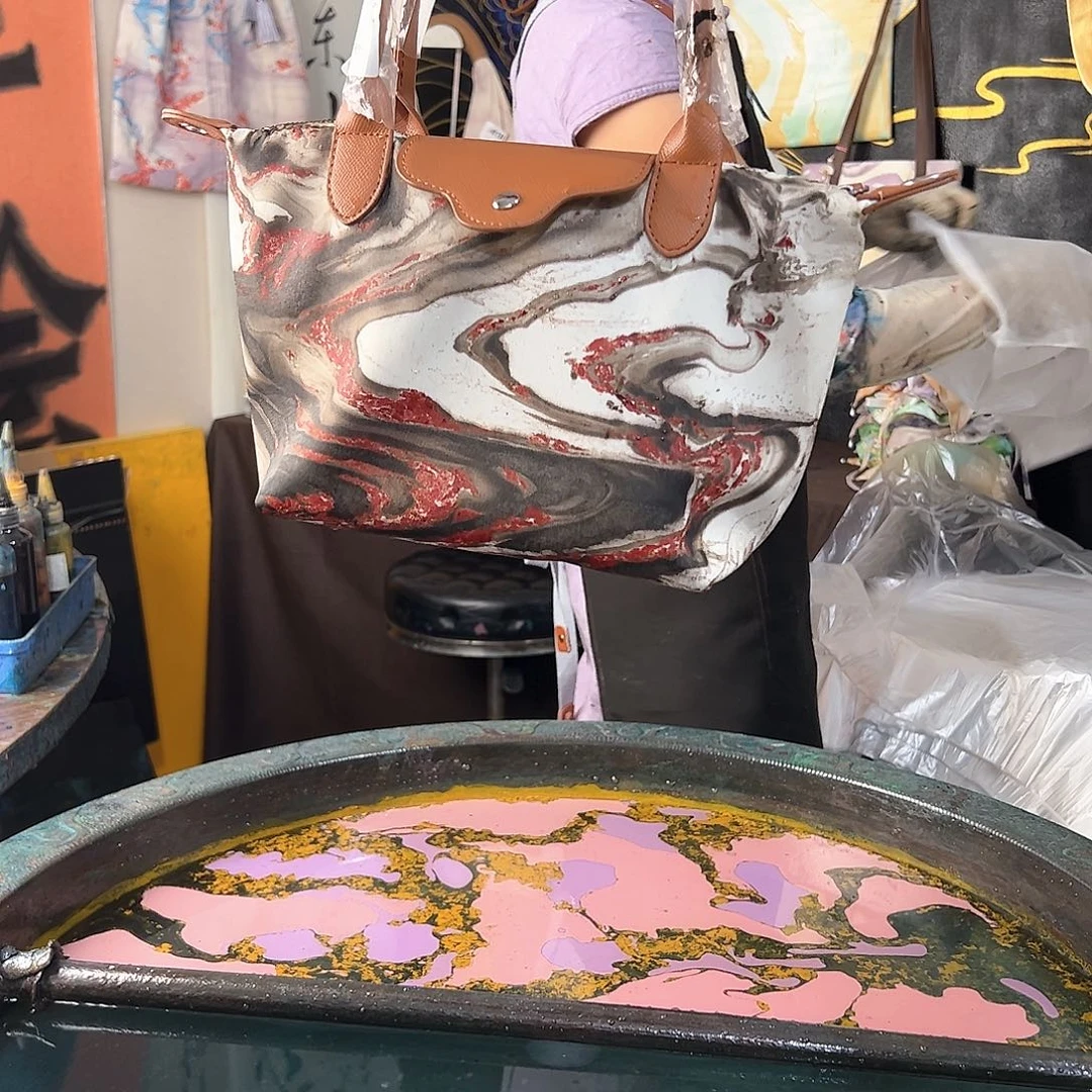 小*梨343龙骧包手作墨梅