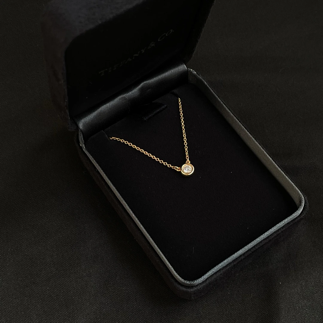 99新 Tiffany & Co./蒂芙尼 泡泡玫瑰金项链 JM11-1126