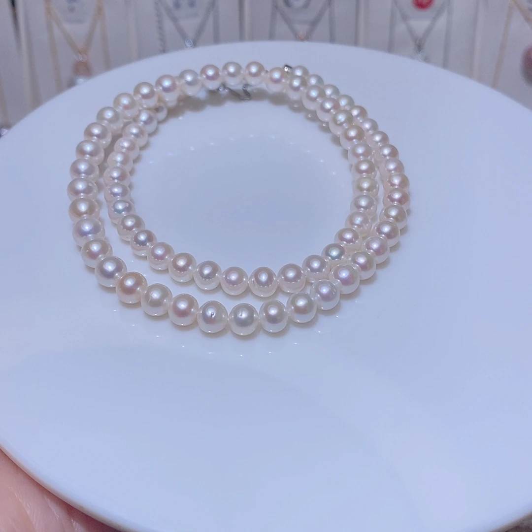 项链未镶嵌淡水珍珠w