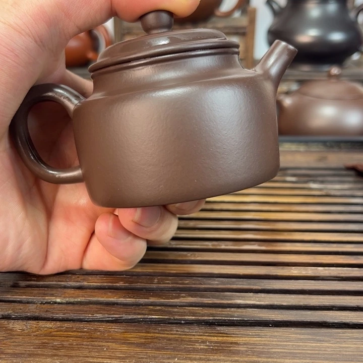 茶壶紫砂原矿紫砂手工制作
