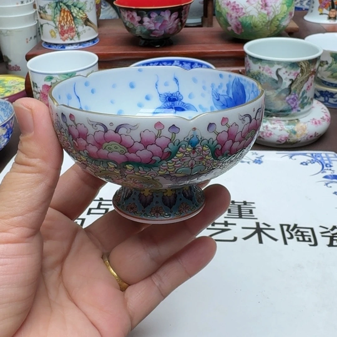 景德镇手工手绘展示