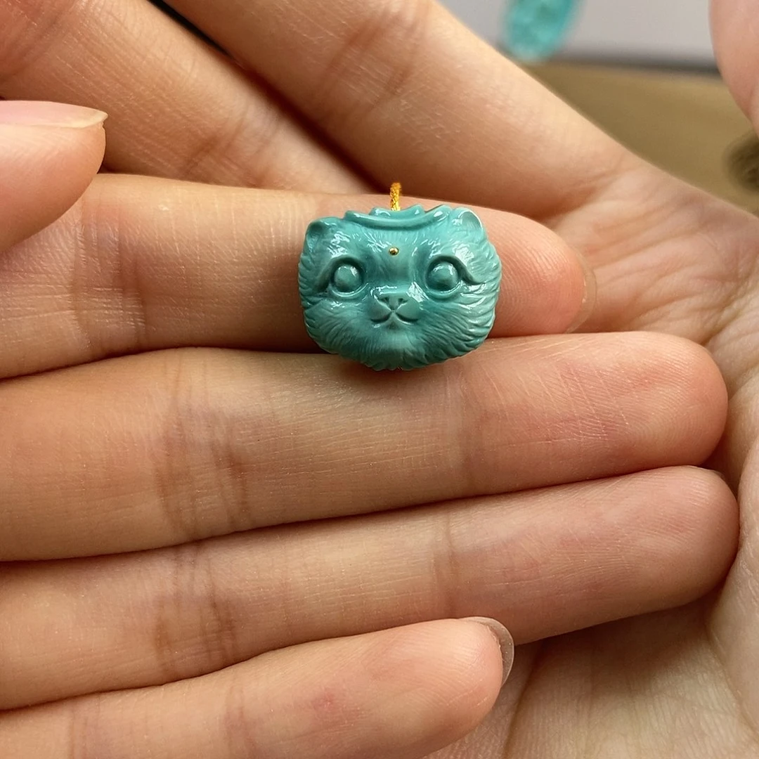 未镶嵌绿松石珠宝奇石