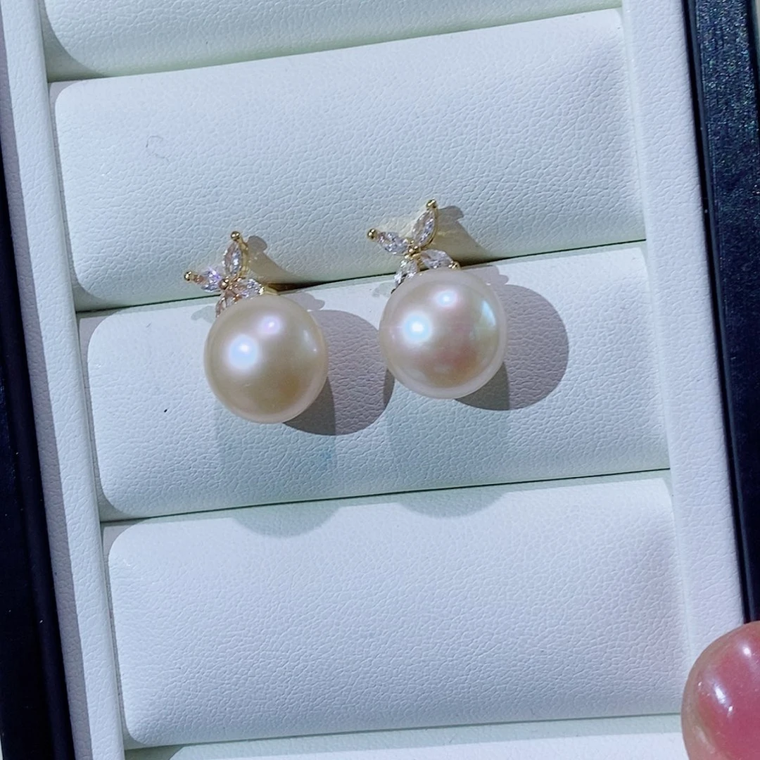 查罗石合金耳钉13.3