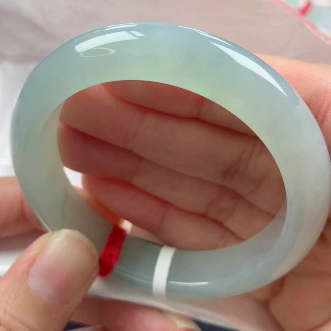 未镶嵌手镯翡翠缅甸天然翡翠52圈