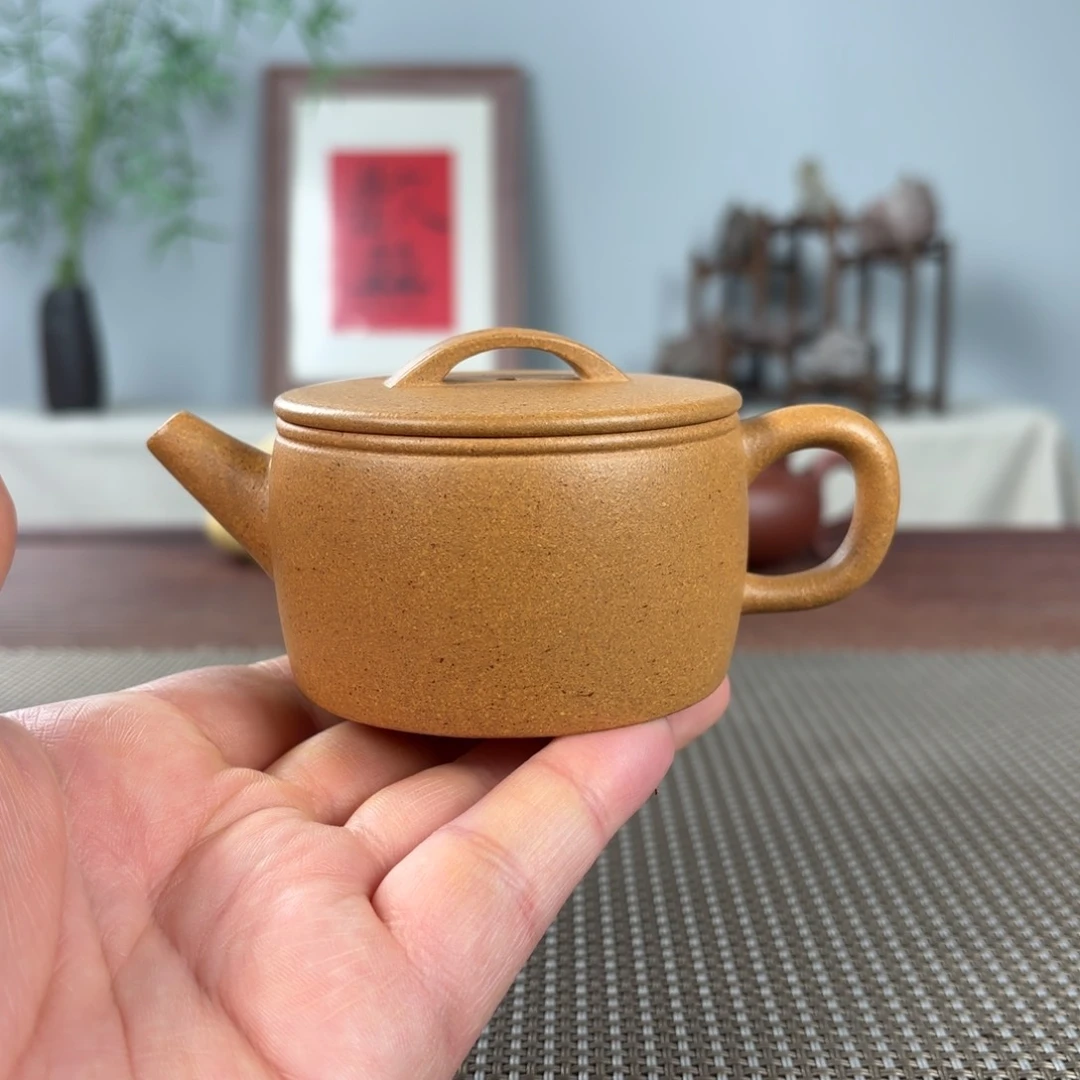 紫砂茶壶黄龙山原矿紫砂壶150