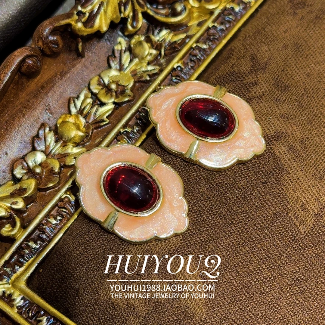 铜合金耳饰 铜合金耳饰 铜合金【胡桃】时尚设计感耳钉270