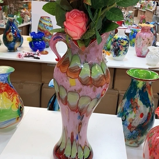 花瓶高46厘米口径8厘米