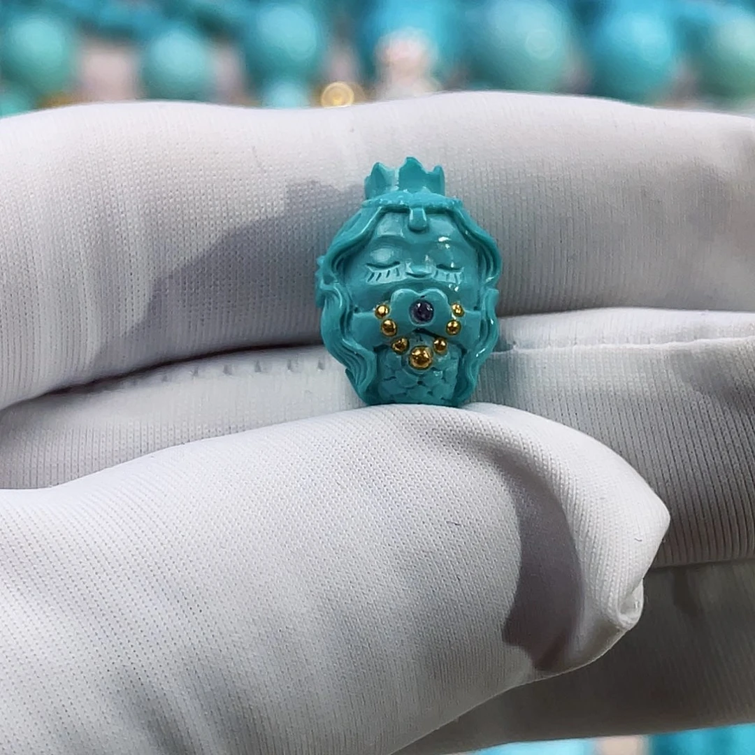 绿松石珠宝奇石未镶嵌