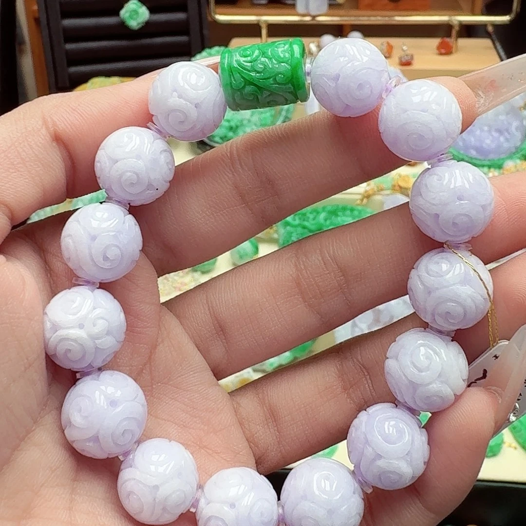 未镶嵌手串翡翠翡翠吊坠