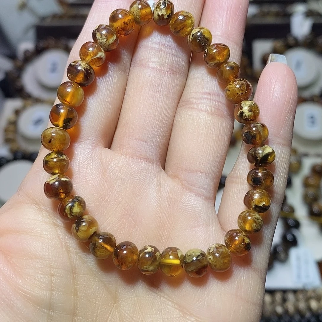 琥珀未镶嵌裸石溶洞6福利