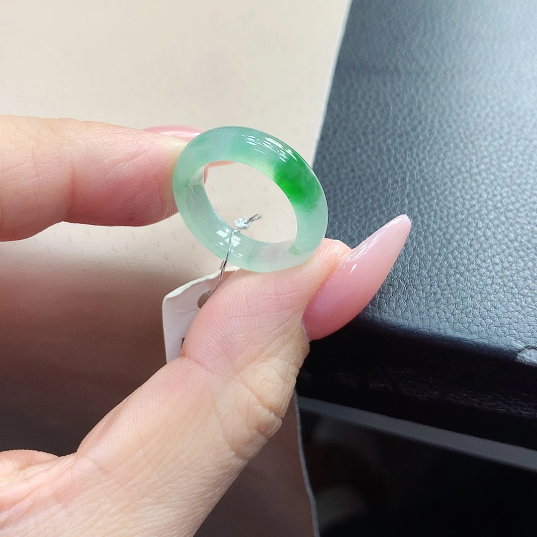 未镶嵌戒圈翡翠10.11号