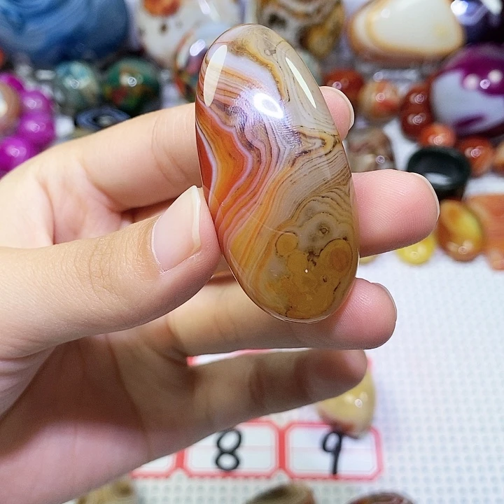 星***方玛瑙/玉髓未镶嵌珠宝奇石