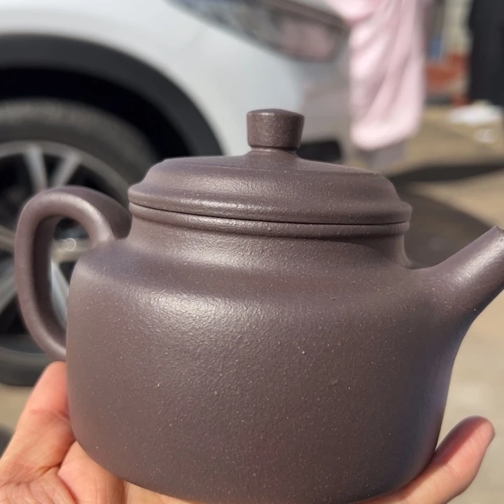 茶壶紫砂天青德中痘痘500cc