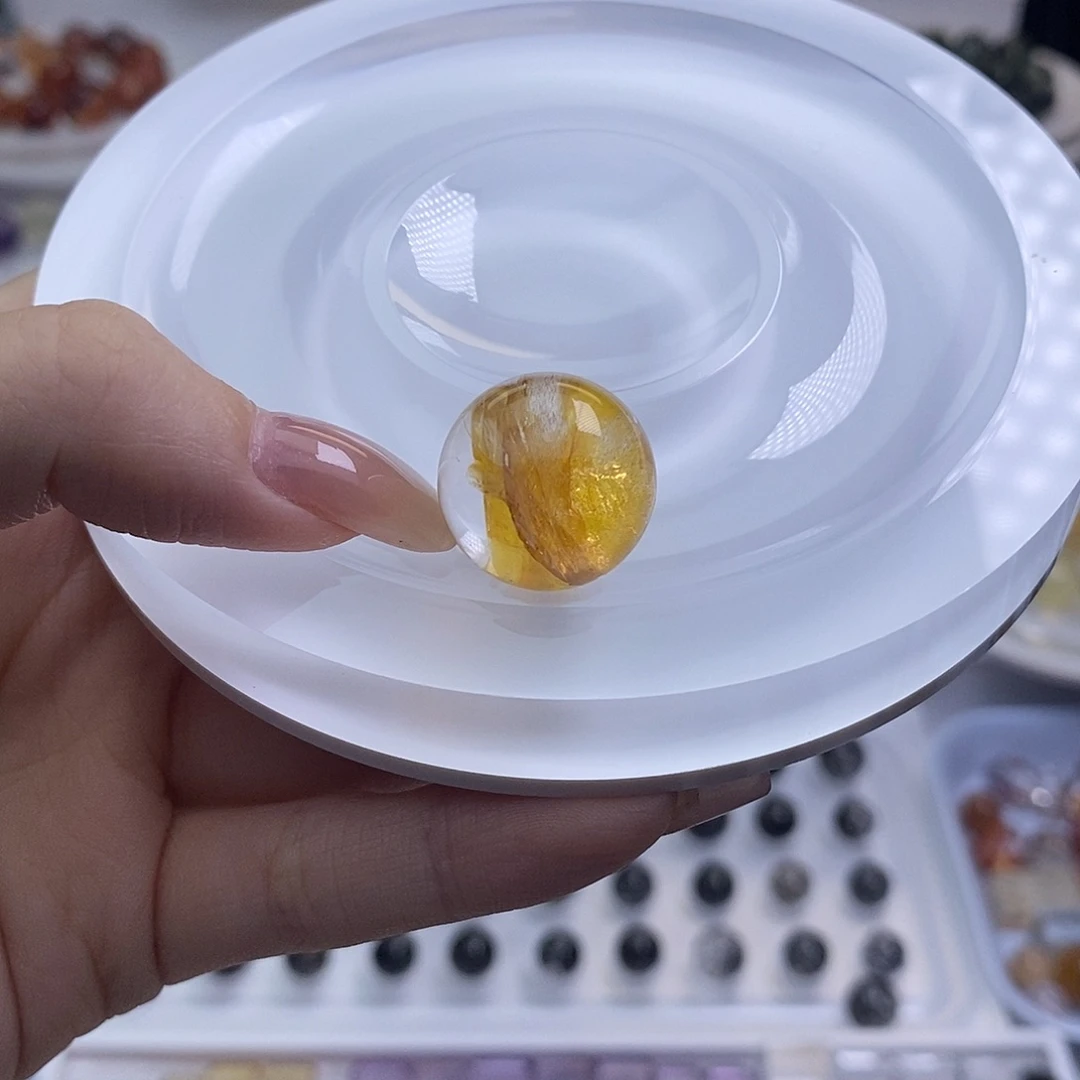 છ***浅水晶手链未镶嵌定制打孔不退换