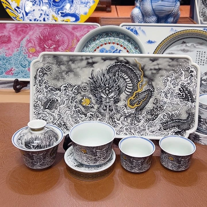 摆件陶景德镇陶瓷艺术