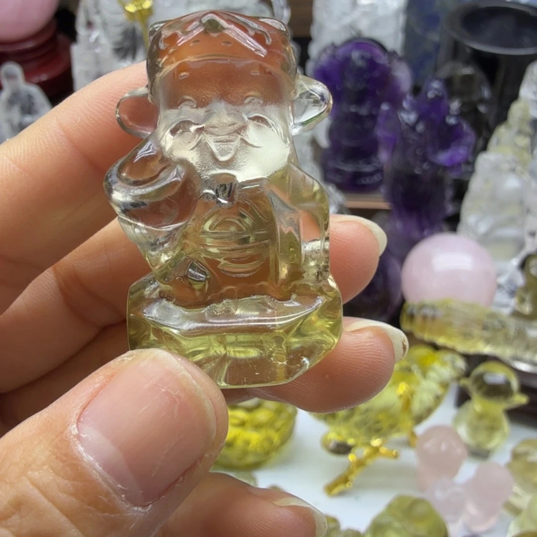 水晶未镶嵌珠宝半成品